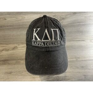 Kappa Delta Pi Baseball Dad Hat Cap Adjustable‎ Strapback Embroidered Gray